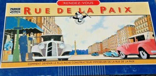 Rue paix parker cartes - la,