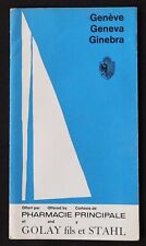 Brochure touristique Genève