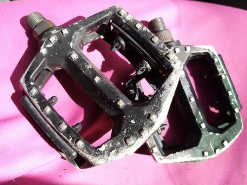 Bmx pedals old school black - bmx,