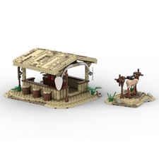 MOC-76413 Tiki Hut Longue
