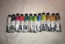 12 tubes de peinture Sennelier