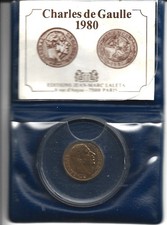 Médaille charles gaulle - gaulle, en