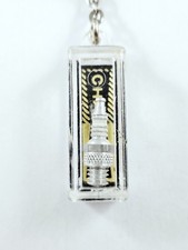 PORTE-CLES - CHAMPION 1960s - BOUGIE 3D Incluse MOBILE Vintage GARAGES Tours -