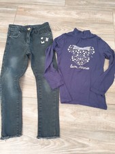 Lot 1 jean + 1 haut Disney