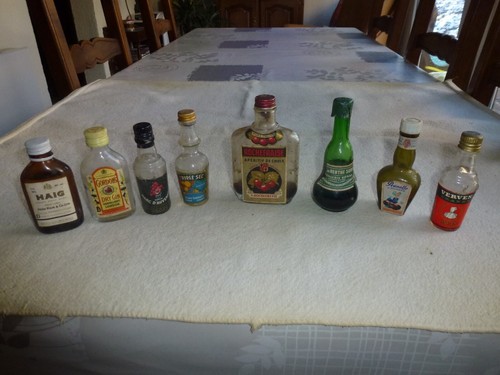 Lot mignonnettes whisky - de,