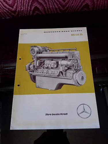 Mercedes benz 836 moteur - bb,