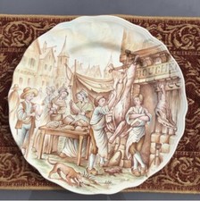 Assiette « Scènes