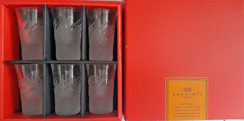 Salviati verres vodka - , ou