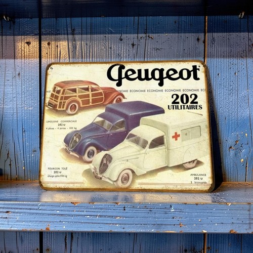 Plaque métal vintage - plaque,