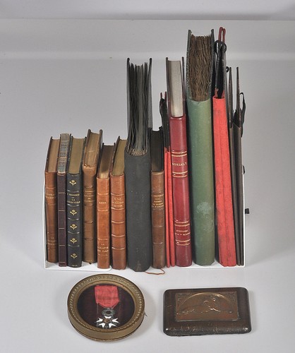 Lot livres et manuscrits - ,