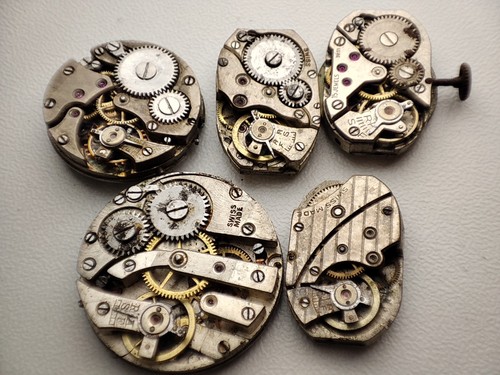 Watch lot movement for parts