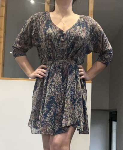 Robe multicolore manoukian - robe,