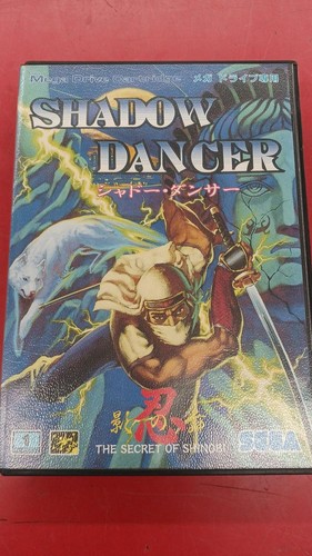 Sega shadow dancer game - sega, md
