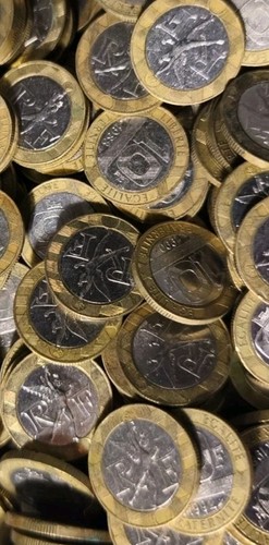 Lot 100 pieces francs geni - 10,