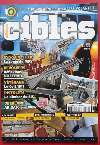 Cibles 460 revue armes - revue,