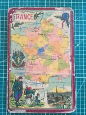 mm031 circa 1910 carte cartonnée 27x17cm imagerie militaire France