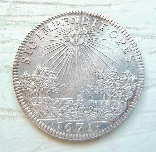Louis xiv jeton - xiv,