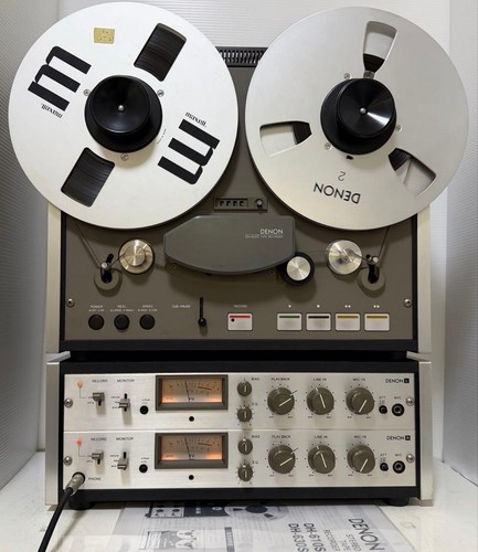 Magnétophone bande denon - magnétophone,