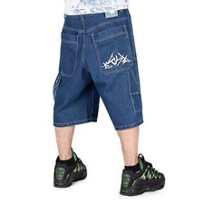 Bermuda en jean pour homme, Baggy, Hip Hop, Rap et Skate - The Blueskin bss67