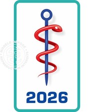 Caducée 2026 vierge sans profession (infirmière, médecin, kiné, aide soignante)