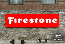 Banderole FIRESTONE vintage /