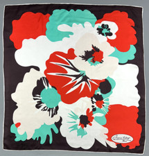 Authentique foulard vintage "  Jacques  Esterel "