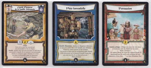 L5r lot cartes - l5r, de