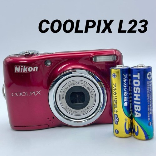 Nikon coolpix l23 rouge - rouge, testé