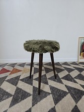 TABOURET MOUMOUTE VINTAGE VERT-DESIGN 70- STYLE PELFRAN-1970