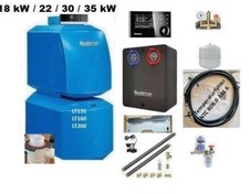Pack Buderus chaudière à mazout GB125 18-22kw + mémoire 135-200 LITRES + BCC ...