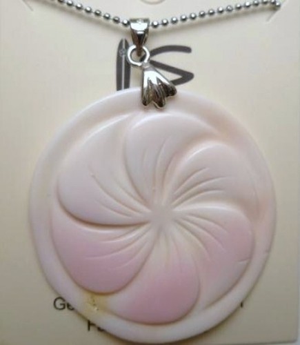 Genuine conch shell - shell, necklace