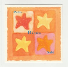 ETOILES DE MER carte postale n° 22 PETIT BISOU SALÉ