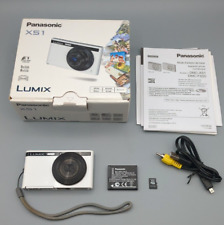 Panasonic Lumix DMC-XS1 16,1MP Digital Camera White 5x, Charger, Battery, SD