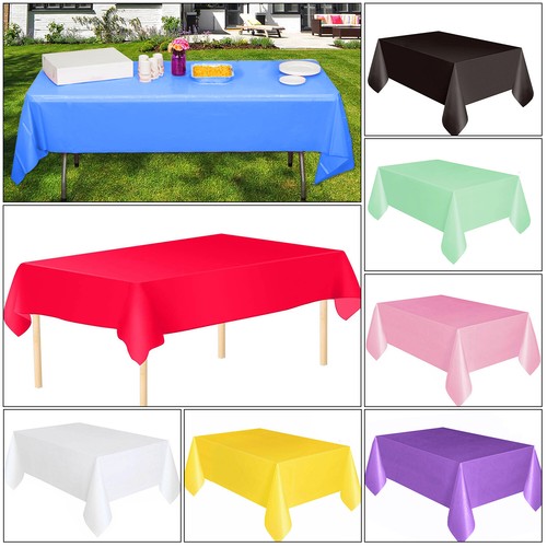 Nappe plastique rectangle - en,
