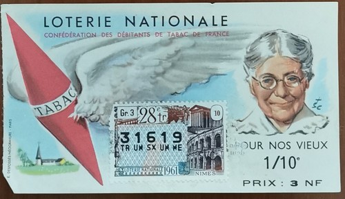 Billet loterie nationale - billet, de