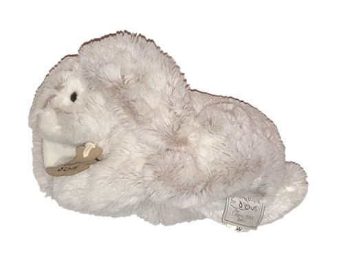 Peluche doudou lapin - , gris