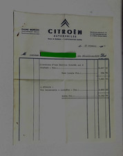 facture Berline CITROEN AMI 6