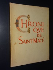CHRONIQUE DE SAINT MACÉ -