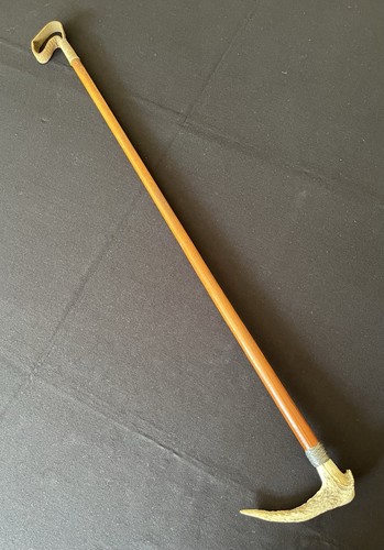 Fouet chasse ancien bois - fouet, de