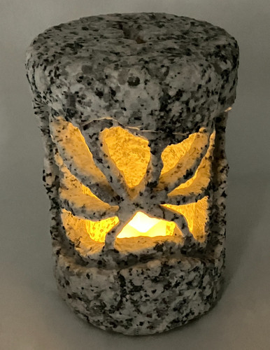 Asuke granite lantern - asuke,