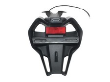 Support de plaque et eclairage