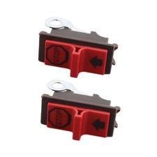 2 interrupteurs d'arrêt pour