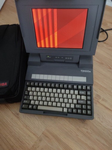 Vintage raretoshiba t3100e - vintage,