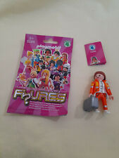" FIGURINE PLAYMOBIL 5285 LA SECOURISTE SERIE 4 NEUF