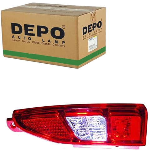 Depo feu arrière droit rouge - depo,