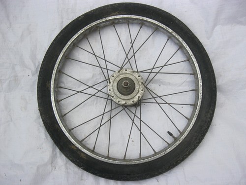 Roue avant cyclomoteur - roue,