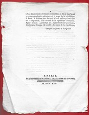 1793 REVOLUTION DECRET