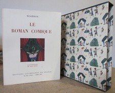SCARRON LE ROMAN COMIQUE ILLUSTRATIONS COULEURS DE PAUL BOURG EO 1525 ex ETUI