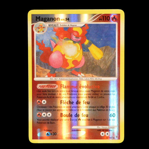 Carte pokémon maganon 147 - maganon, 6/147