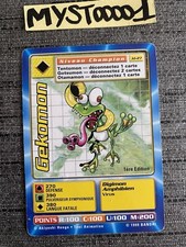 Carte Digimon Gekomon Jd-27 1ere Édition Francais Bandai 1999 Occasion